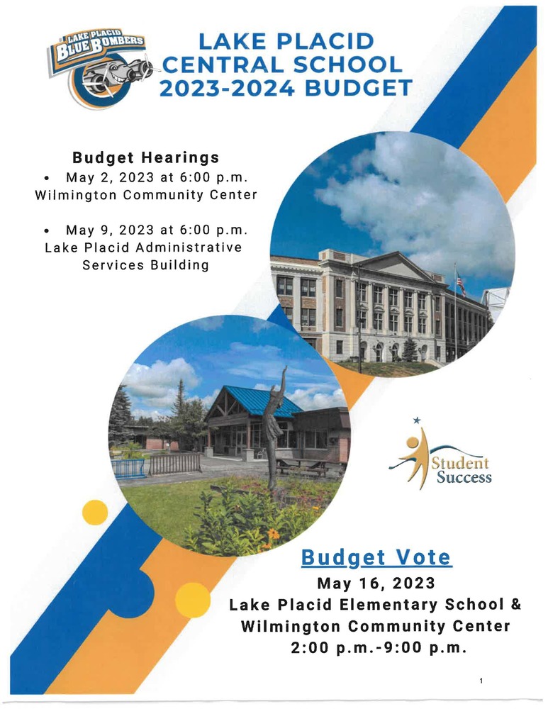 Cover for Budget Booklet