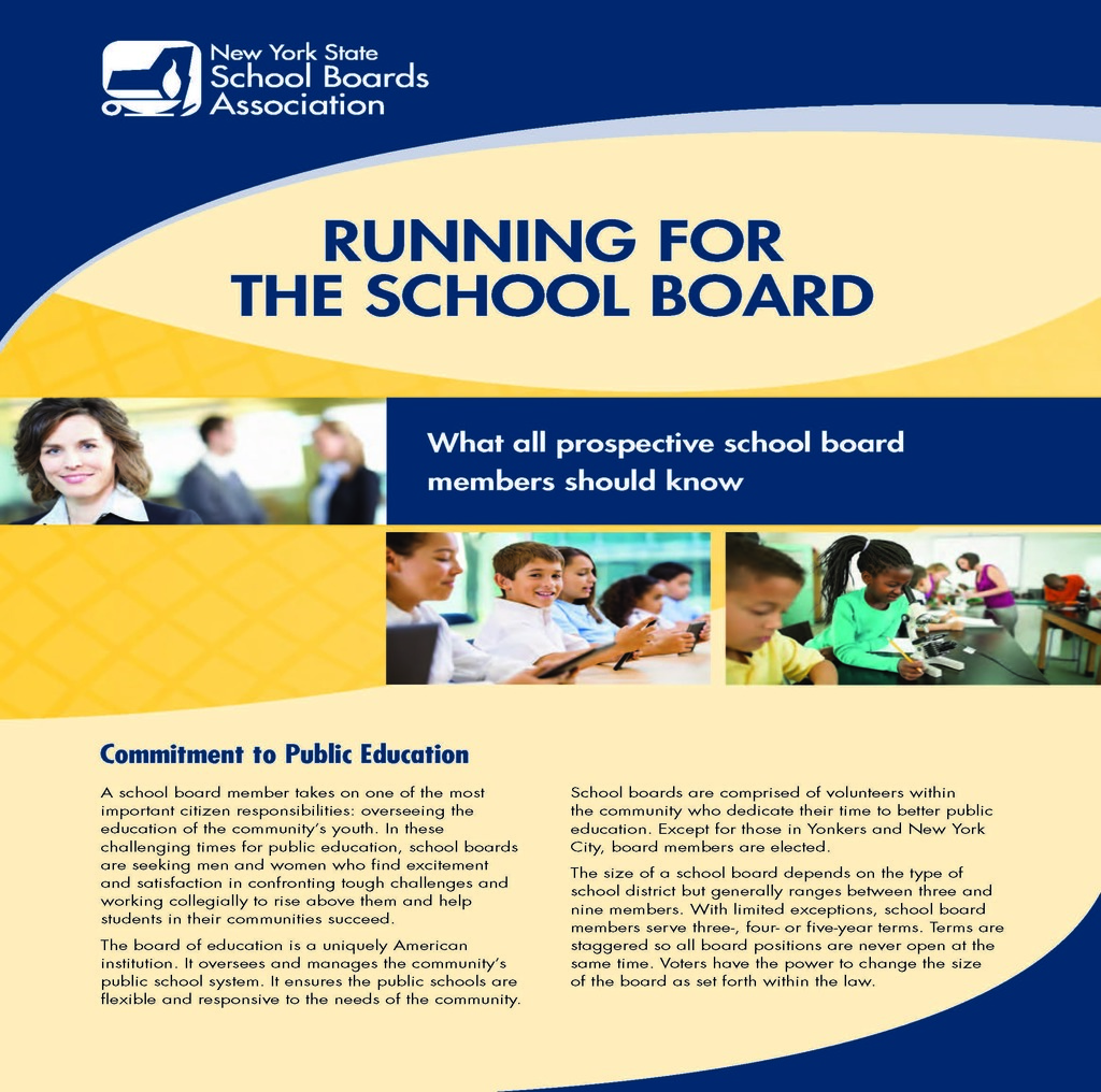 Running for School Board
